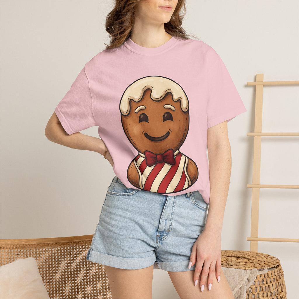 Gingerbread Man Shirt Christmas Food Unisex Gift Cute Tee product image 12