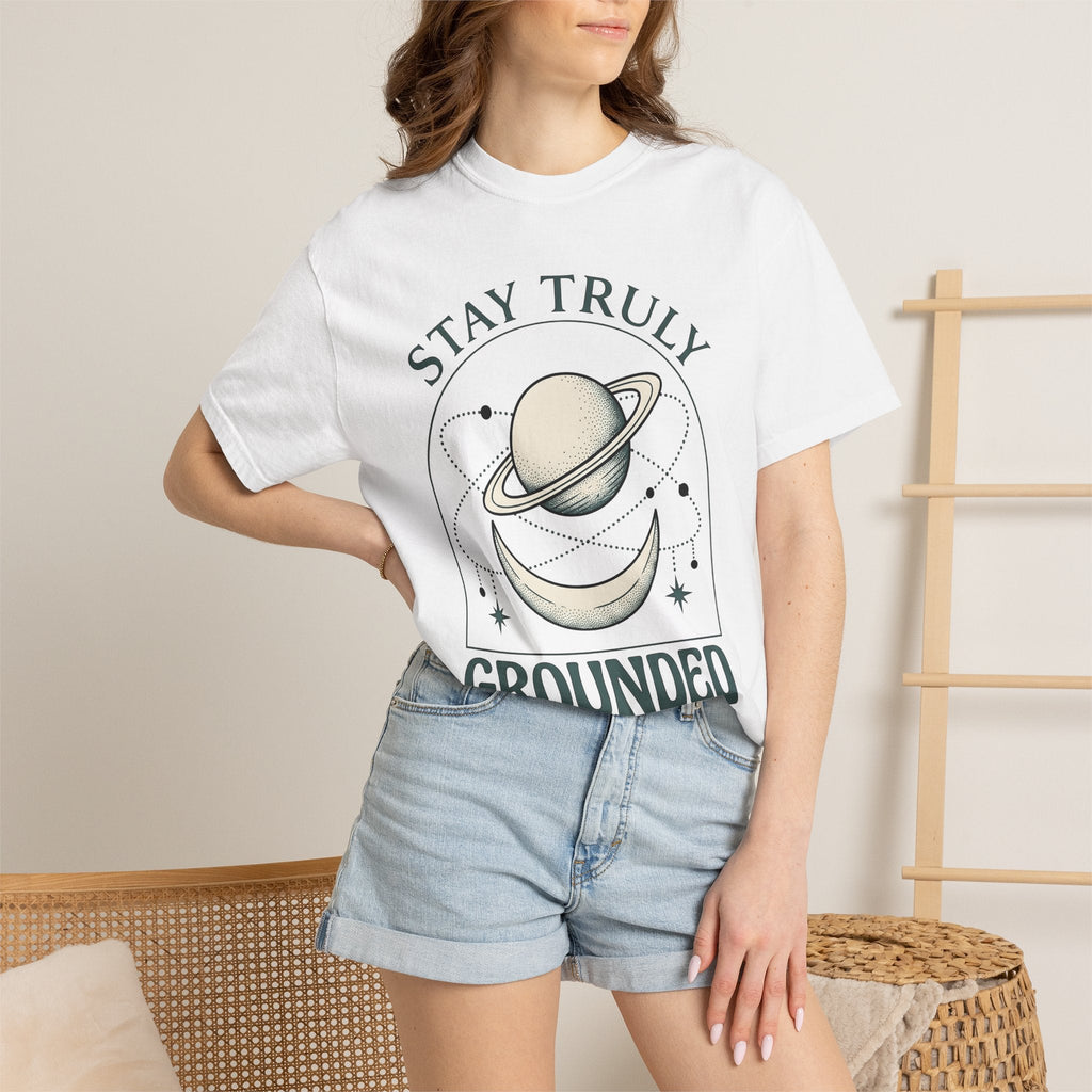 Lunar Planet Shirt Boho Chic Signs Gift Women Night Sky Tee product image 6