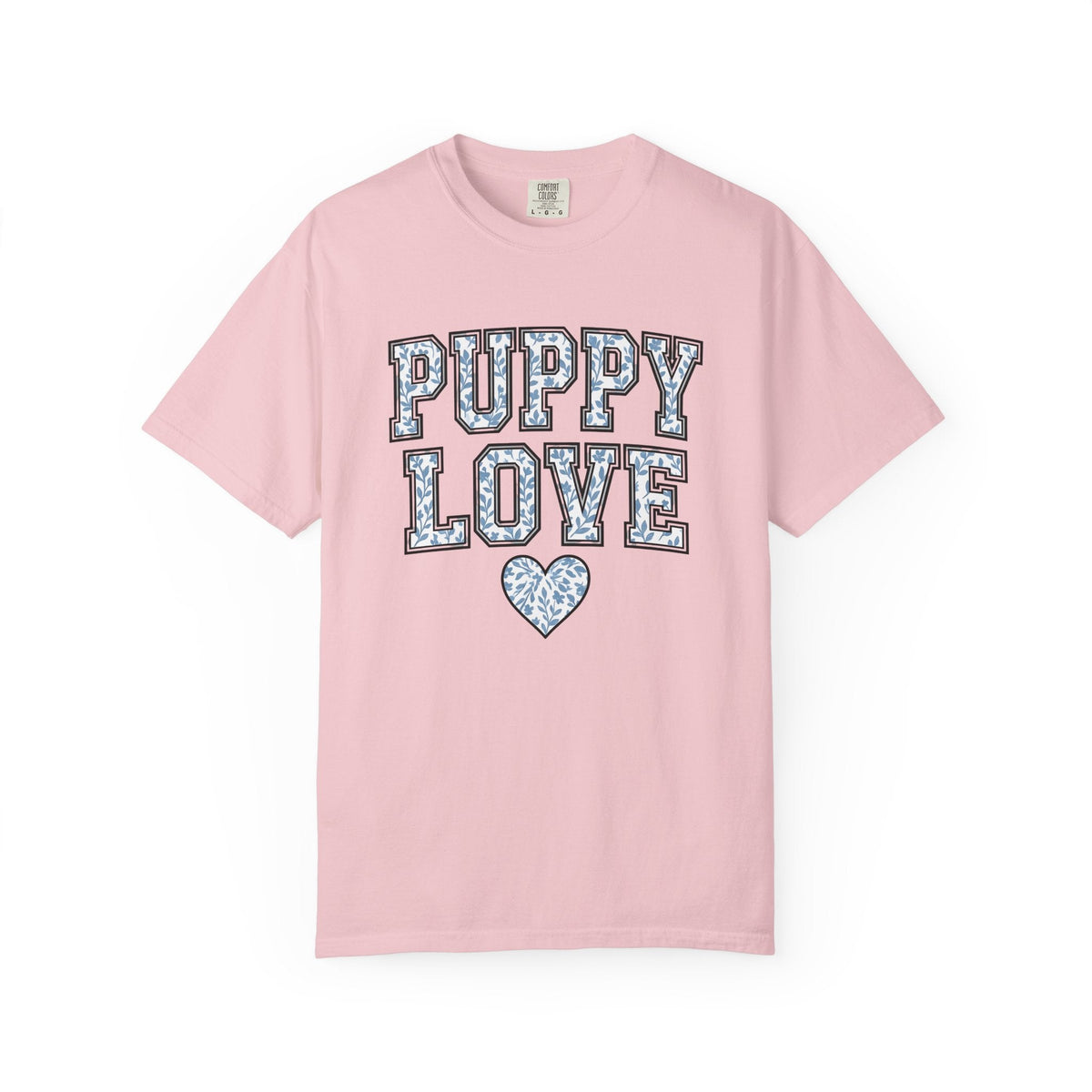 Floral Varsity Text Shirt Dog Unisex Gift Bold Tee product image 3