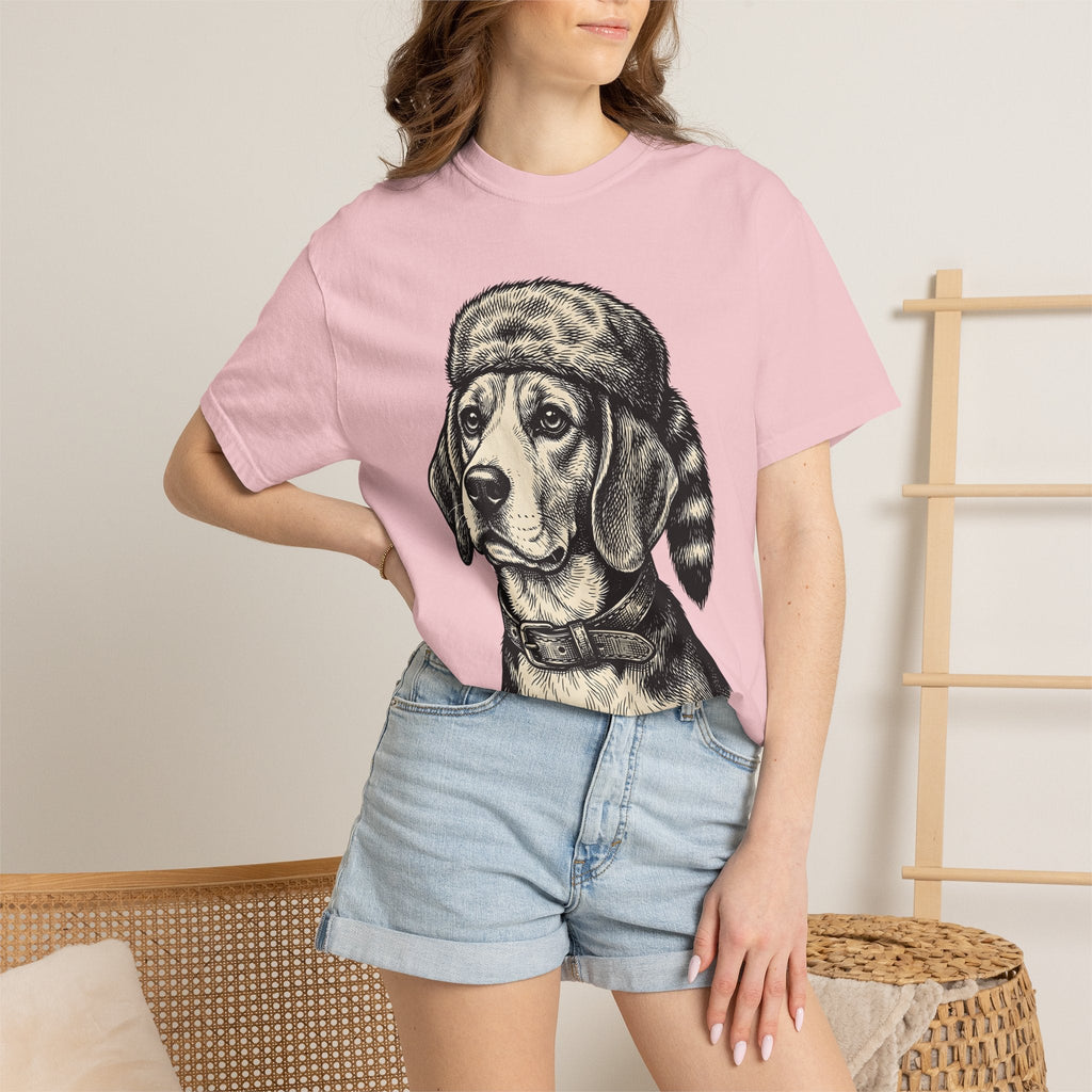 Beagle Pet Shirt Dog Wildlife Unisex Gift Line Art Tee product image 12