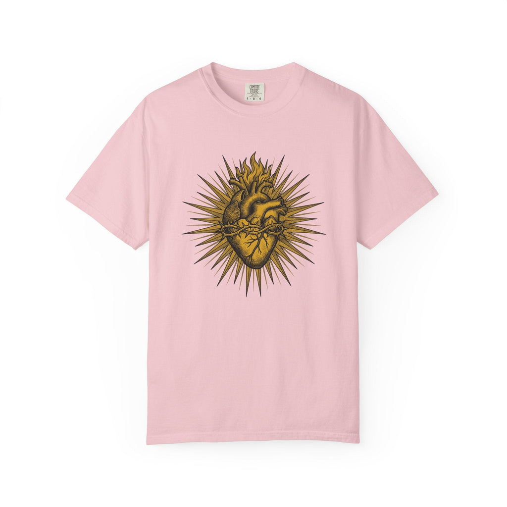Sacred Heart Shirt Spiritual Gift Women Tattoo Tee T-Shirt product image 3