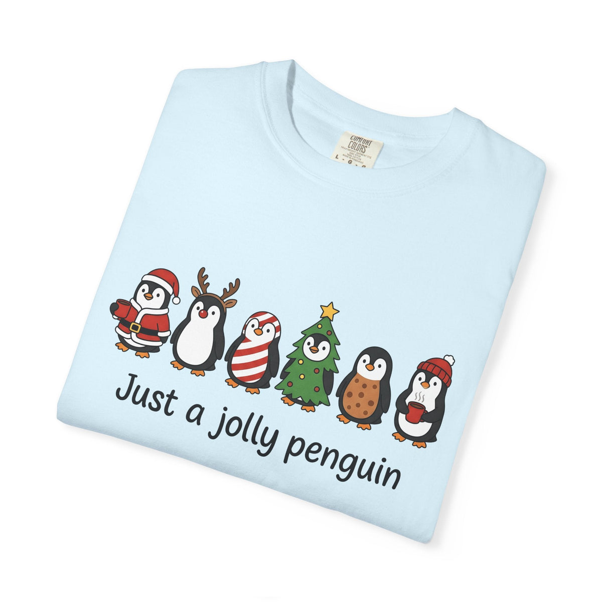 Penguin Drawing Shirt Christmas Pets Unisex Gift Sweet Tee product image 8