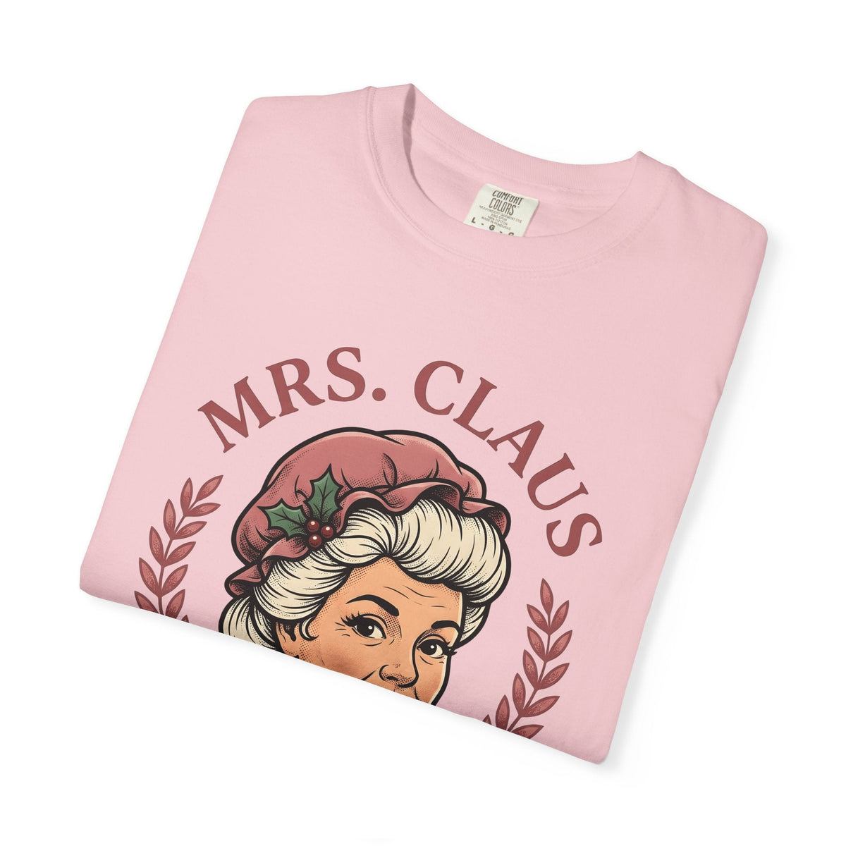Mrs Claus Shirt Christmas Sweets Gift for Women Hand Drawn product image 11