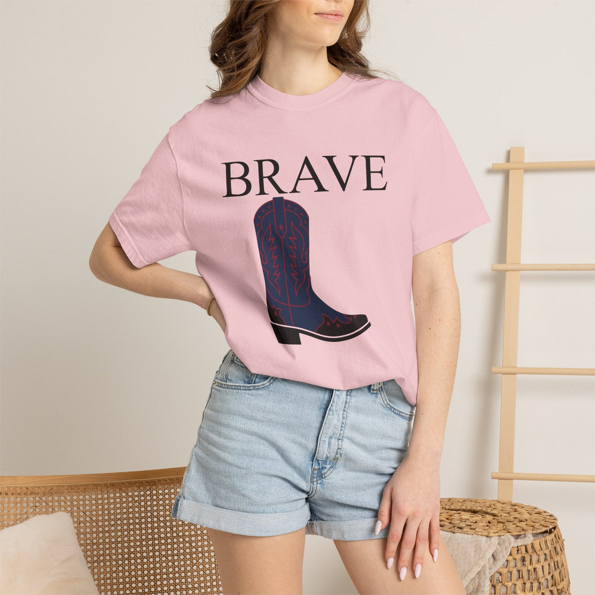 Western Boot Shirt America Cowboy Unisex Gift Graphic Tee product image 12