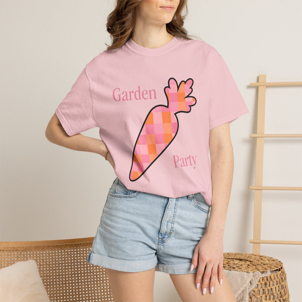 Tartan Carrot Shirt Easter Botany Unisex Gift Vintage Tee product image 12