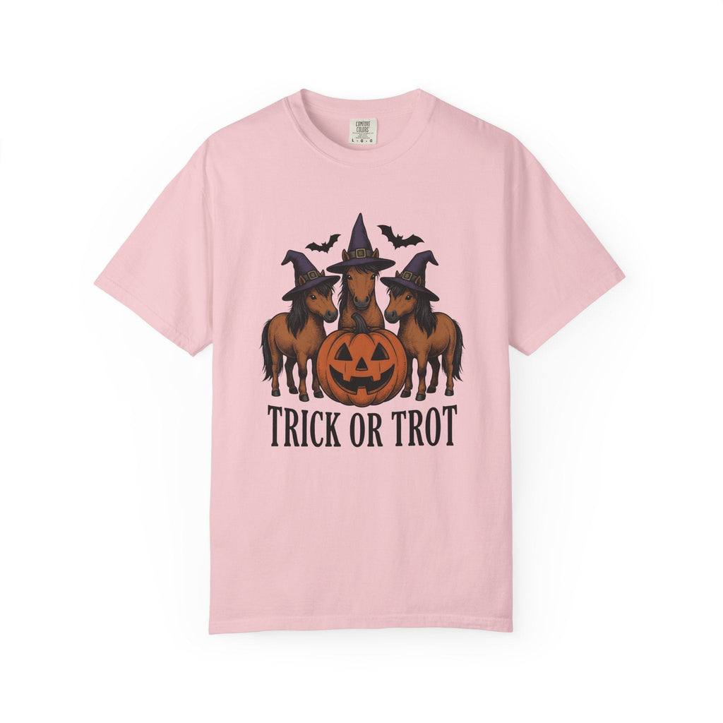 Witch Horse Hat Shirt Halloween Livestock Unisex Gift Classic Tee Sorcery