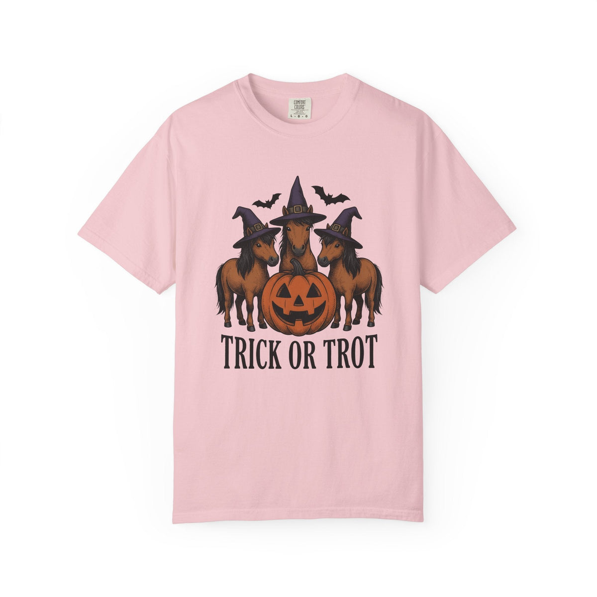 Witch Horse Hat Shirt Halloween Livestock Unisex Gift Classic Tee Sorcery