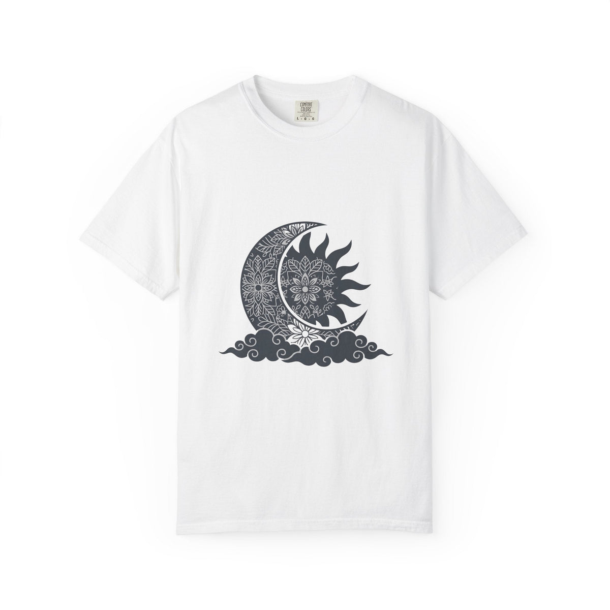 Mandala Sun Moon Shirt Boho Chic Metaphysical Unisex Gift product image 1