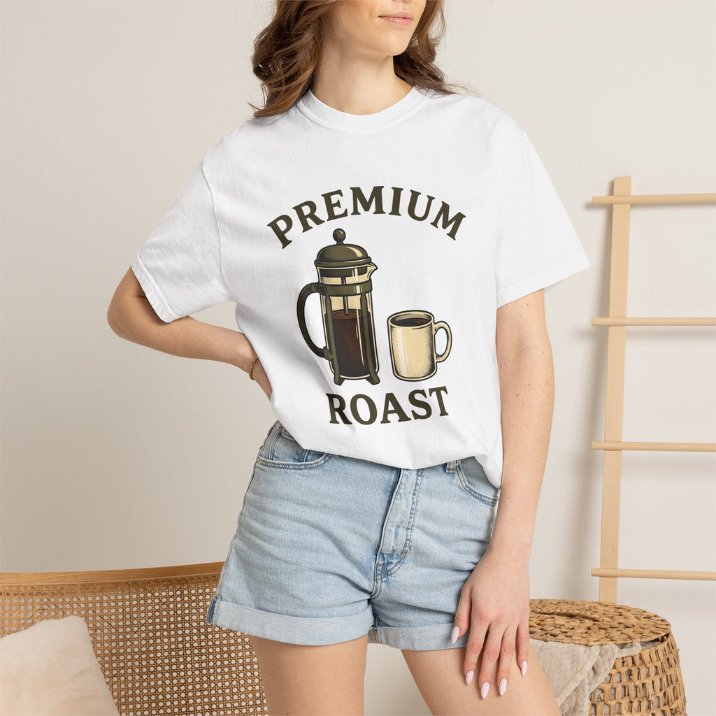 French Press Espresso Shirt Coffee Brunch Unisex Gift Retro product image 6