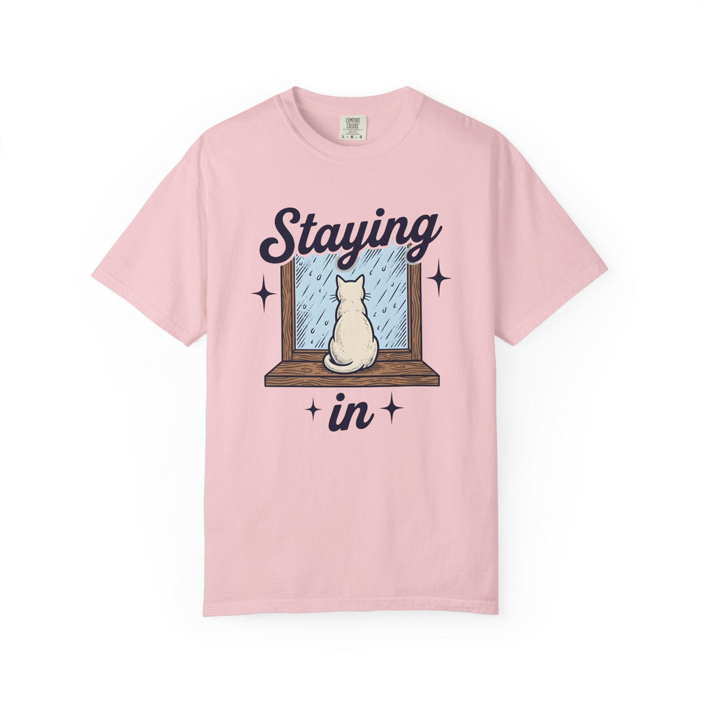 Cat Window Shirt Decor Gift Women Sketch Tee Perch T-Shirt product image 3