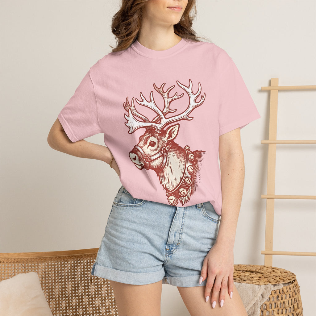 Deer Shirt Christmas Wildlife Unisex Gift Retro Tee Fawn product image 12