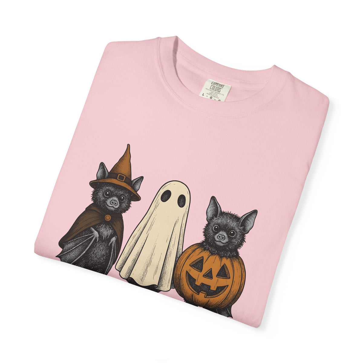 Bat Outfit Shirt Halloween Wildlife Unisex Gift Retro Tee product image 12