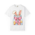 Rabbit Ears Jar Shirt Easter Flowers Unisex Gift Adorable product image 1