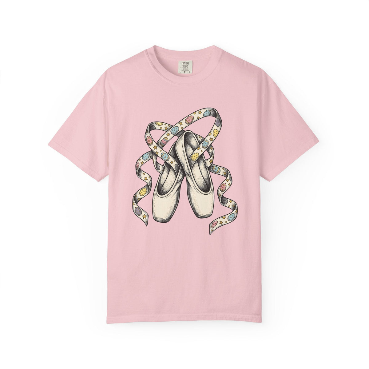 Ballet Flats Shirt Easter Recital Unisex Gift Cartoon Tee Dance Shoes T-Shirt