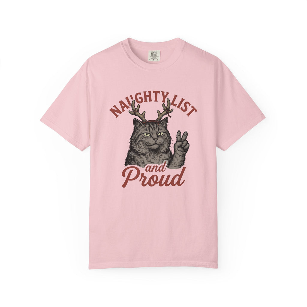 Cat Antlers Shirt Funny Holiday Gift Women Sketch Tee product image 3