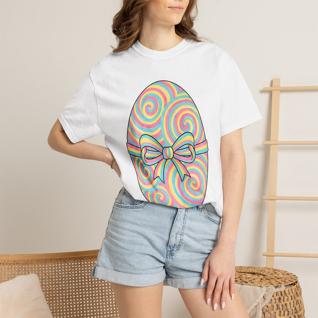 Easter Egg Shirt Festivity Unisex Gift Bold Tee T-Shirt product image 6