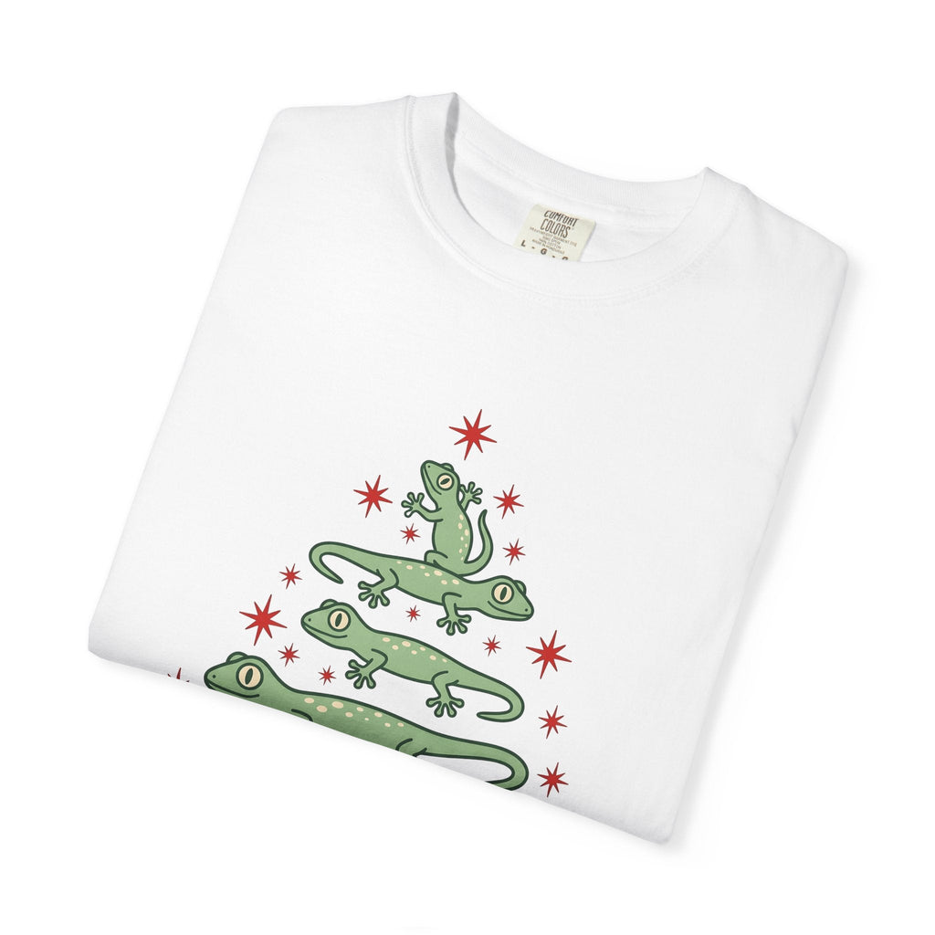 Gecko Group Shirt Christmas Pets Unisex Gift Cute Tee product image 5