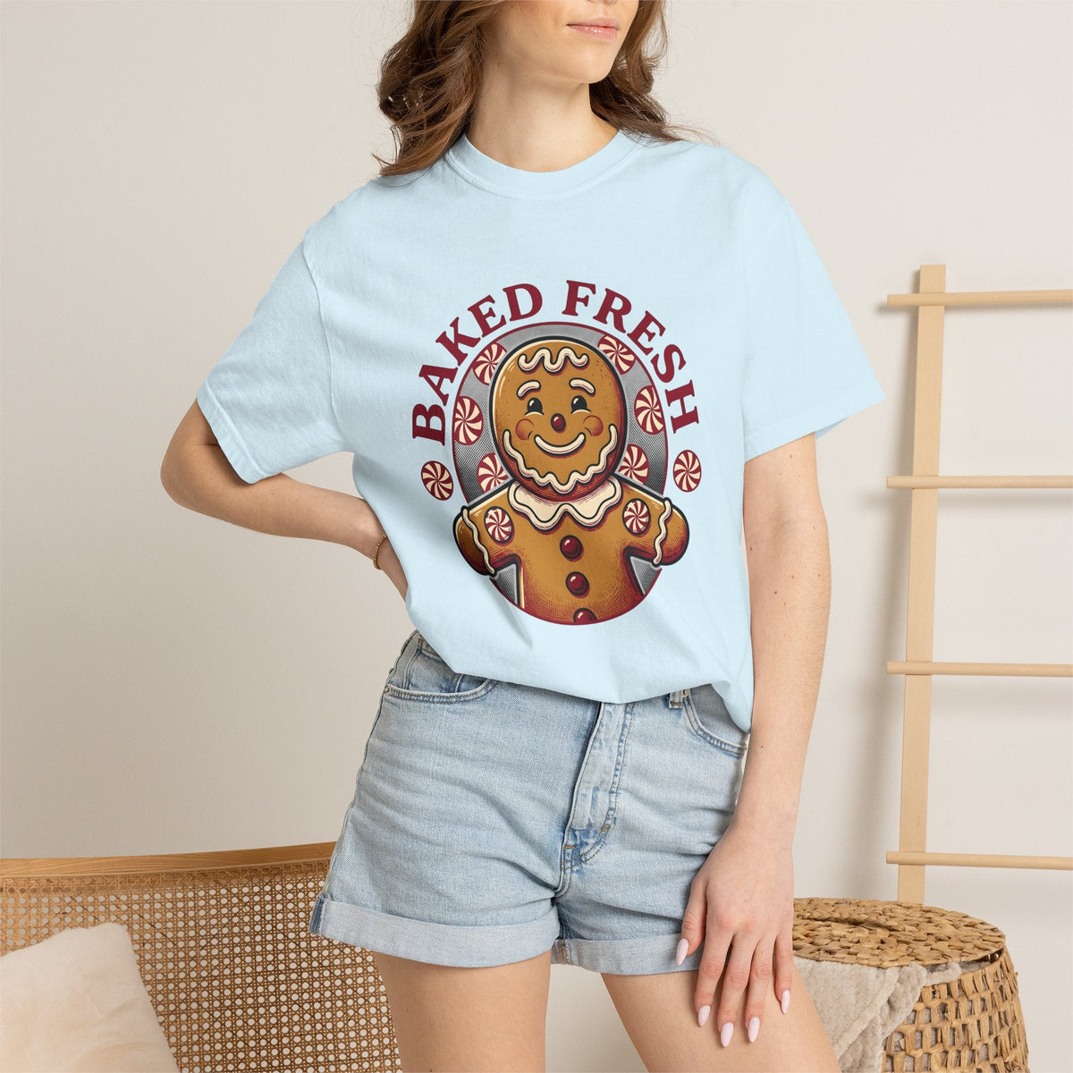 Gingerbread Snack Shirt Christmas Confectionery Unisex Gift product image 9