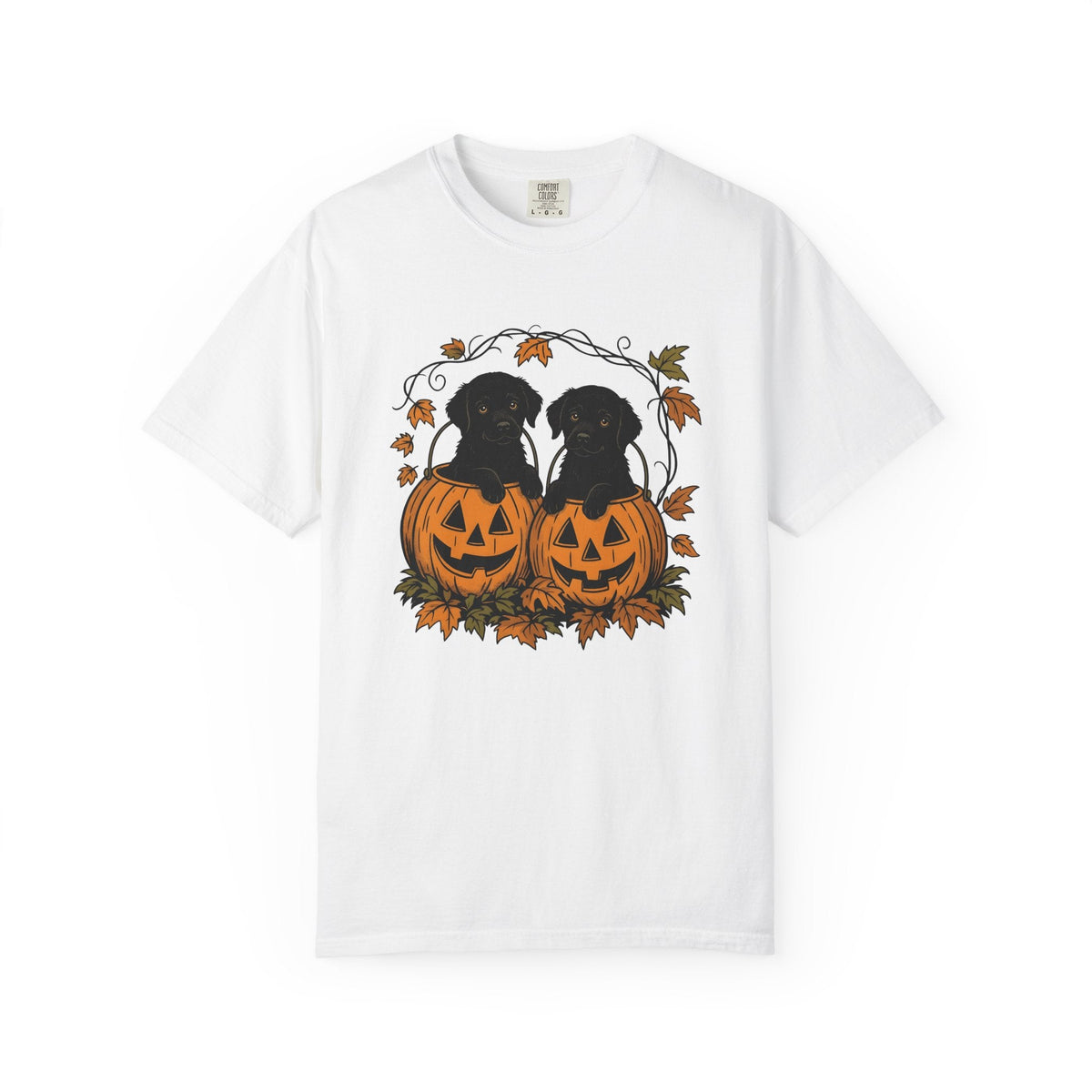 Black Labrador Puppies Shirt Halloween Pet Owner Unisex product image 1