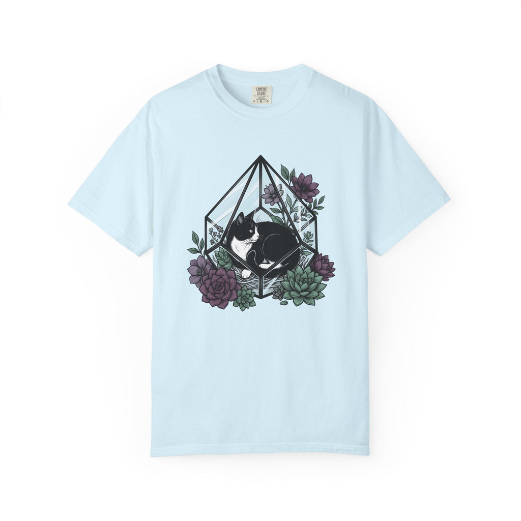 Tuxedo Cat Shirt Plants Unisex Gift Garden Tee Black product image 2
