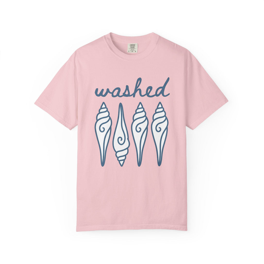 Shell Design Shirt Beach Ocean Unisex Gift Simple Tee product image 3