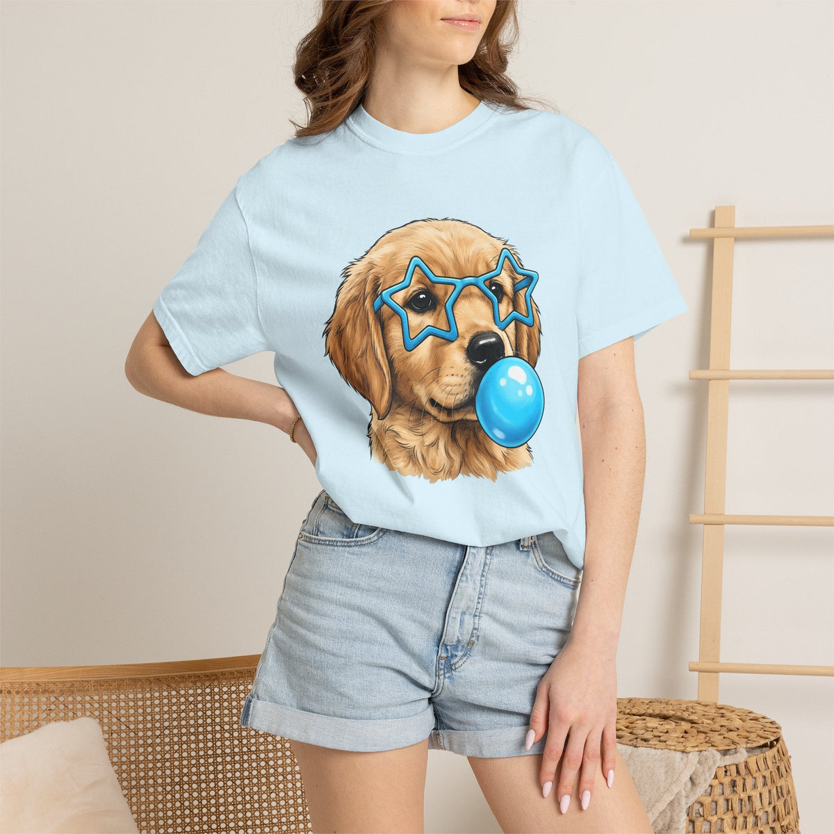 Golden Retriever Pet Shirt Dog Fun Unisex Gift Caricature product image 9