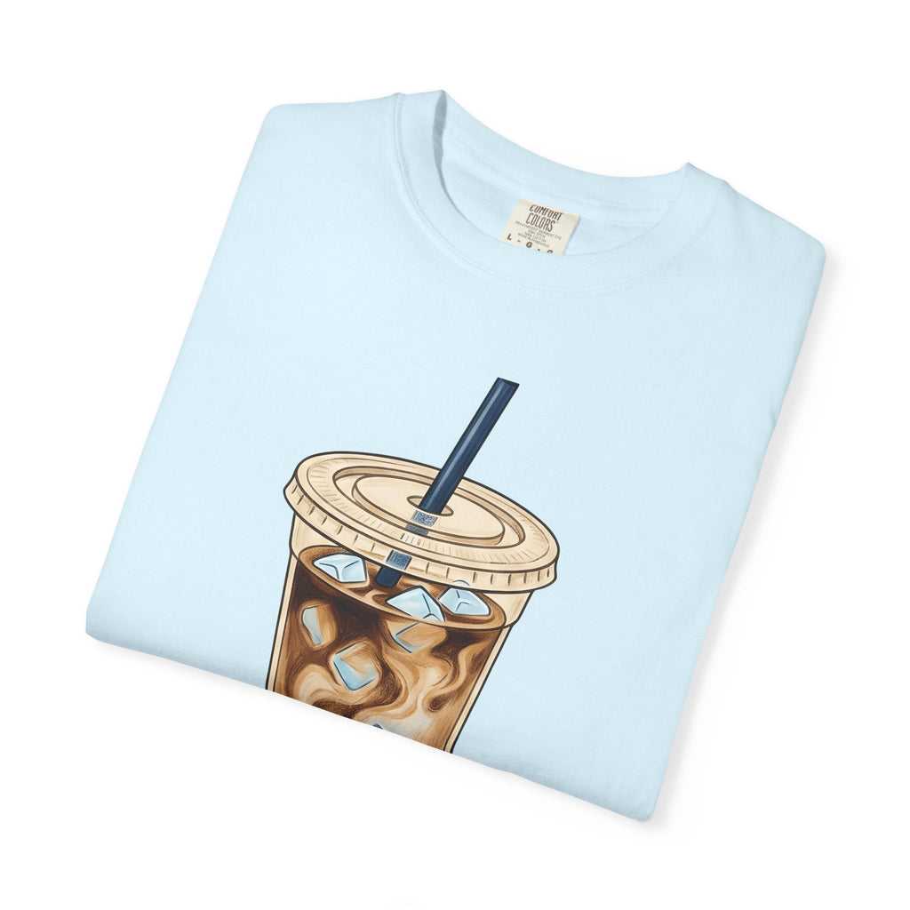 Cold Coffee Cup Shirt Coffee Gourmet Unisex Gift Comic Tee Coffee Mug T-Shirt