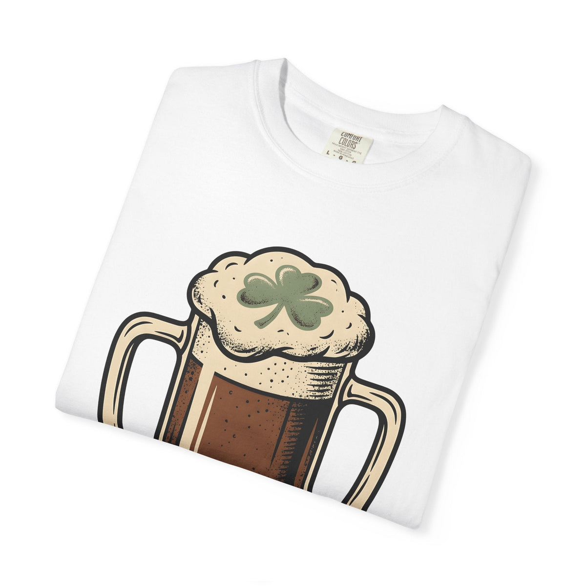 Beer Cup Shirt St Patrick's Day Brew Unisex Gift Old School Tee Pint Glass