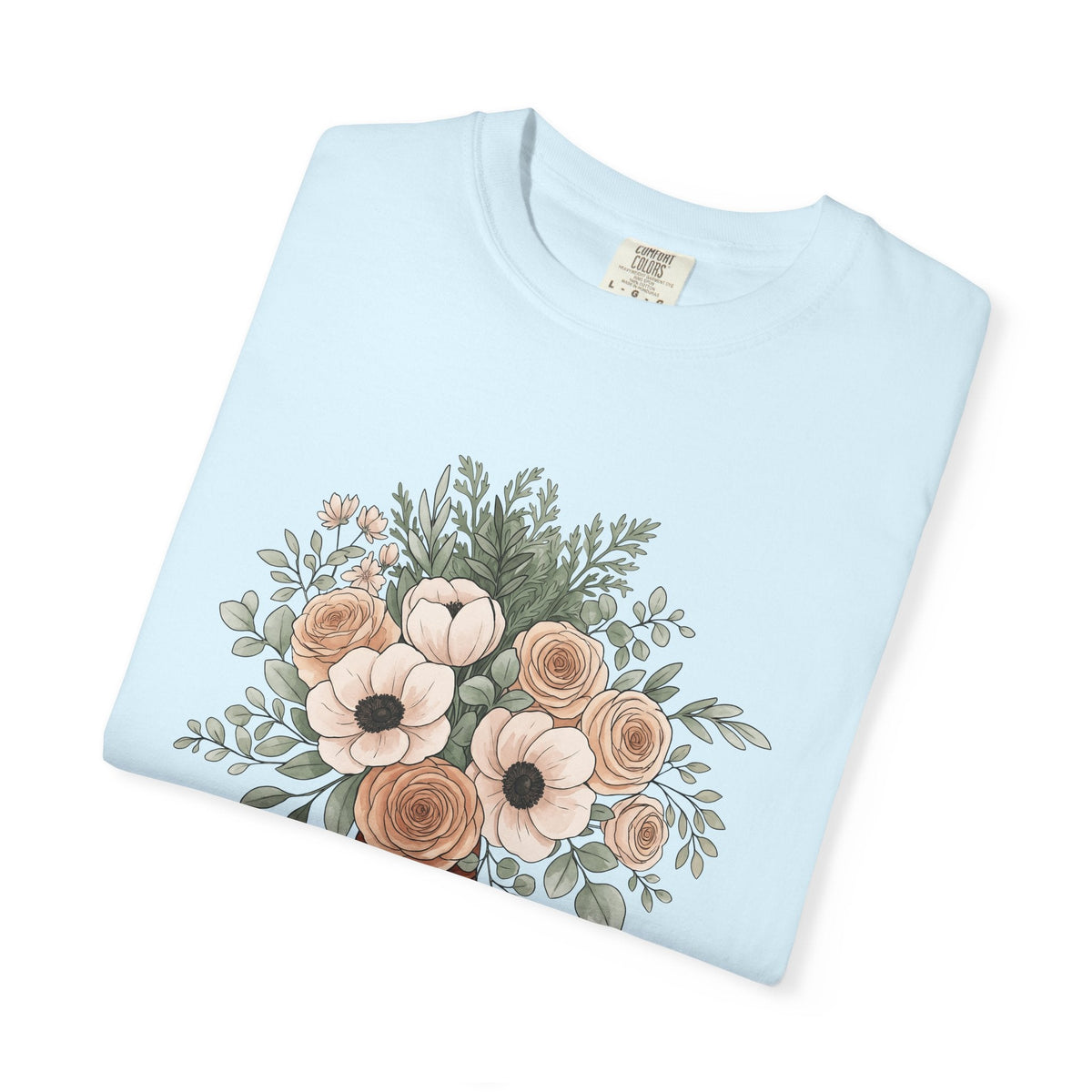 Carrot Flower Bouquet Shirt Easter Unisex Gift Painting Tee product image 8