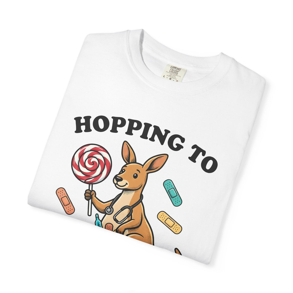 Kangaroo Nurse Shirt Nurses Wildlife Gift Women Comic Tee product image 5