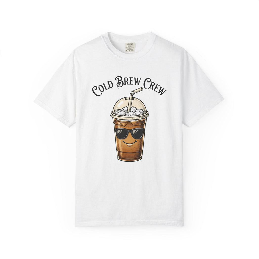 Iced Latte Shirt Coffee Gourmet Unisex Gift Caricature Tee product image 1