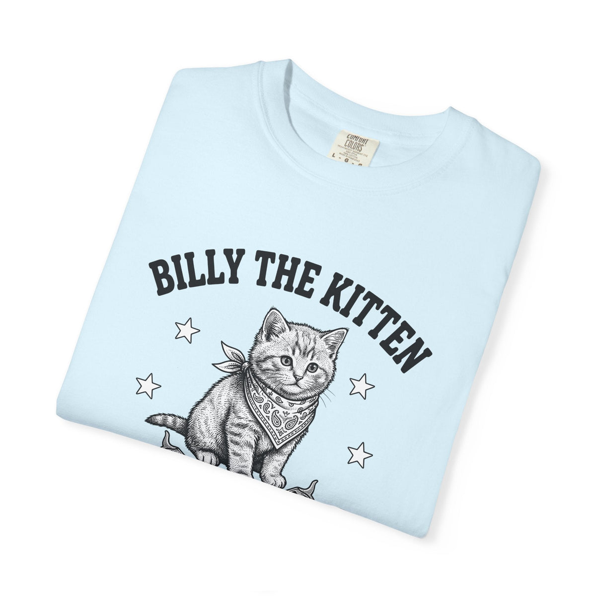 Cowboy Kitten Shirt Cat Western Unisex Gift Vintage Tee product image 8