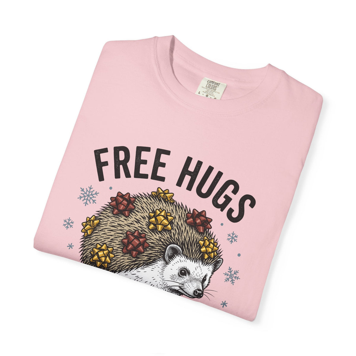 Hedgehog Illustration Shirt Christmas Wildlife Unisex Gift product image 11
