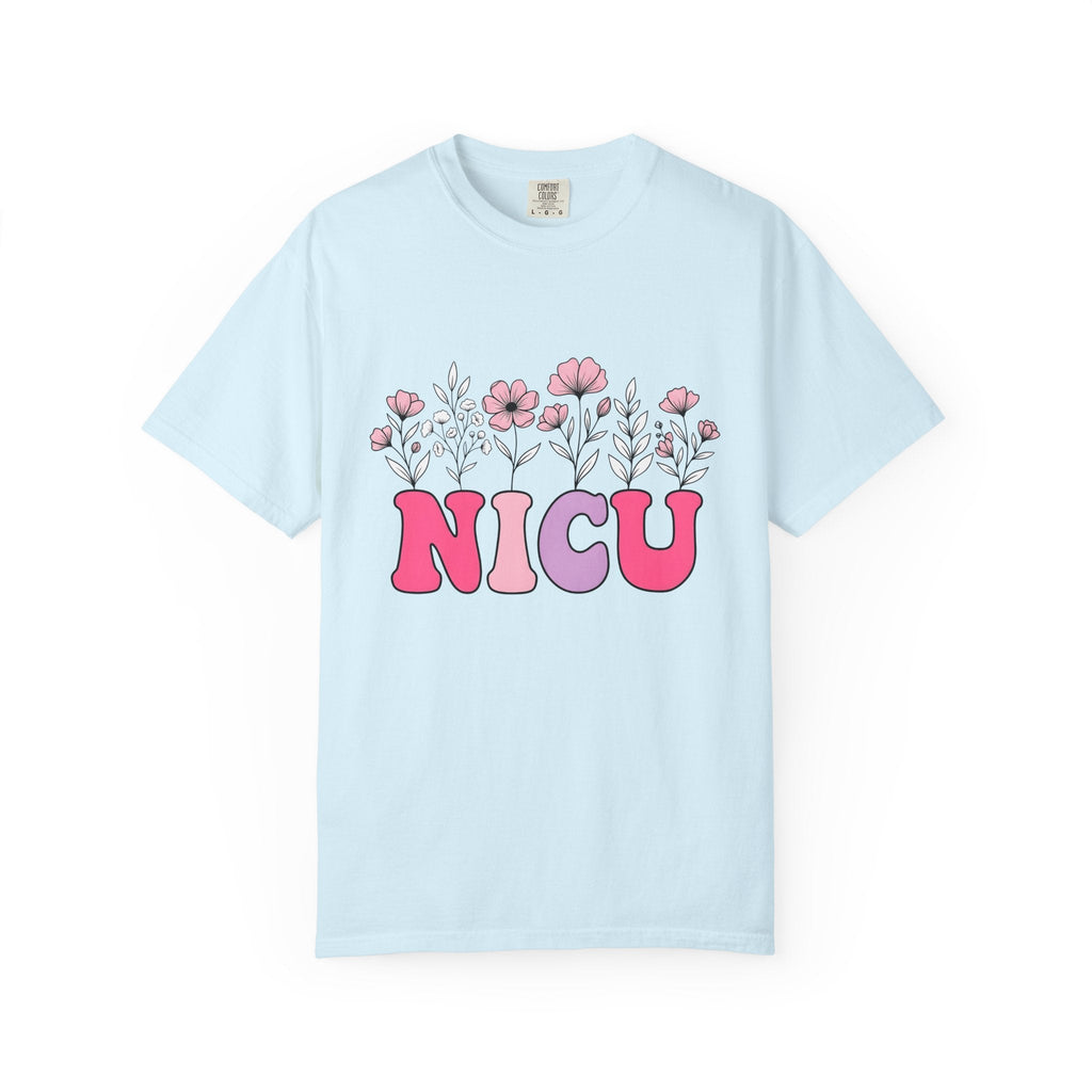Floral Letters Shirt NICU Nurse Healthcare Gift Women product image 2