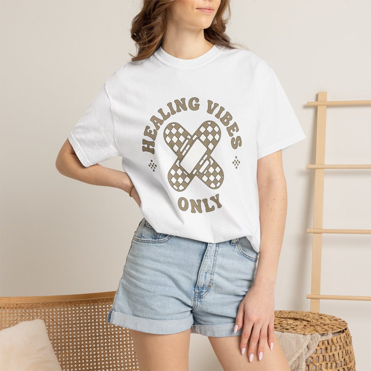 Band Aid Design Shirt Nurses Health Unisex Gift Vintage Tee product image 6