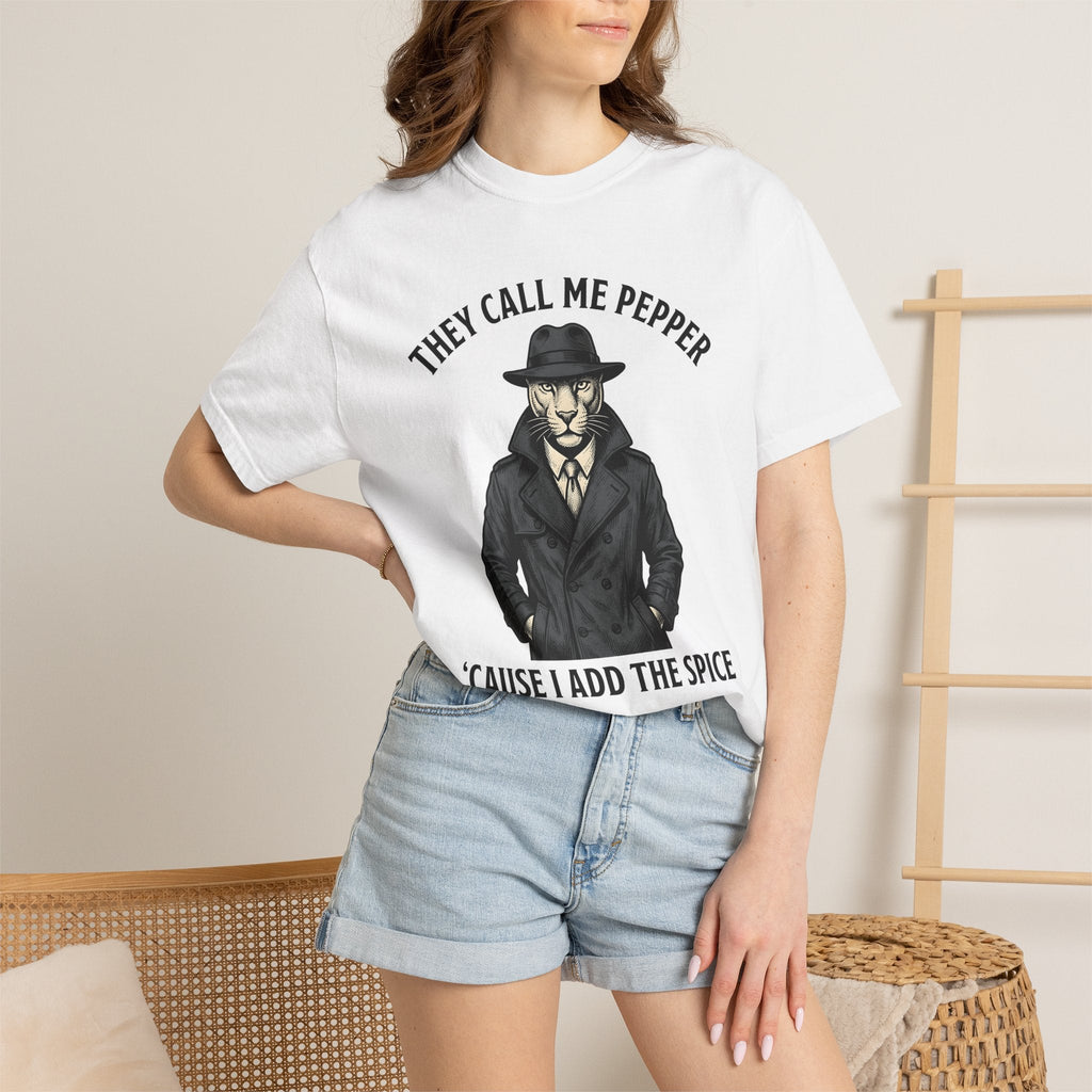 Cat Detective Shirt Animals Humor Unisex Gift Vintage Tee product image 6