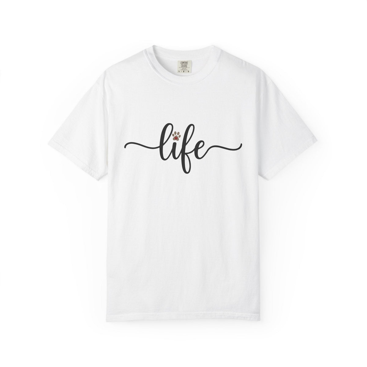 Paw Print Handwriting Shirt Dog Critter Unisex Gift product image 1