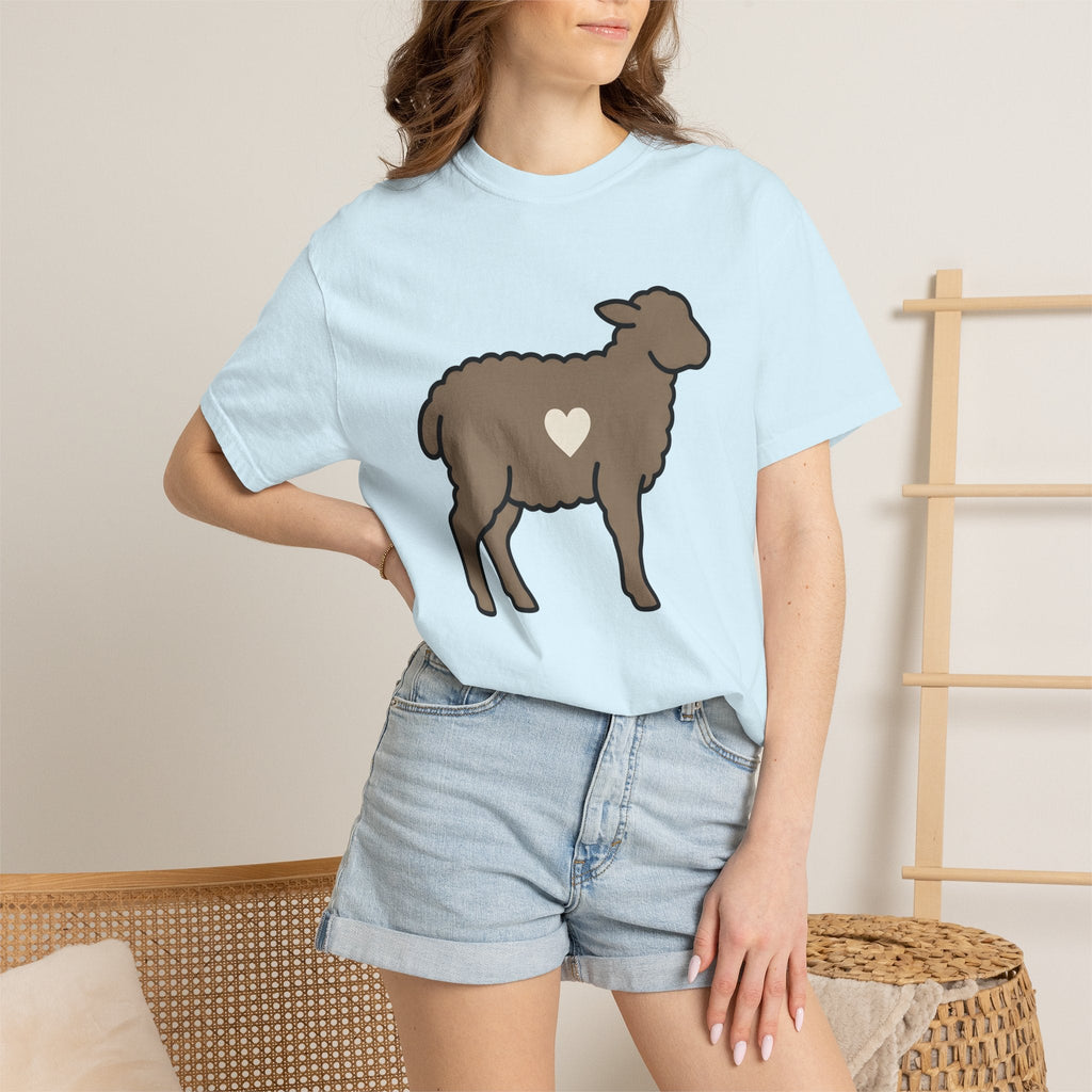 Lamb Shirt Easter Creatures Unisex Gift Sweet Tee Sheep product image 9