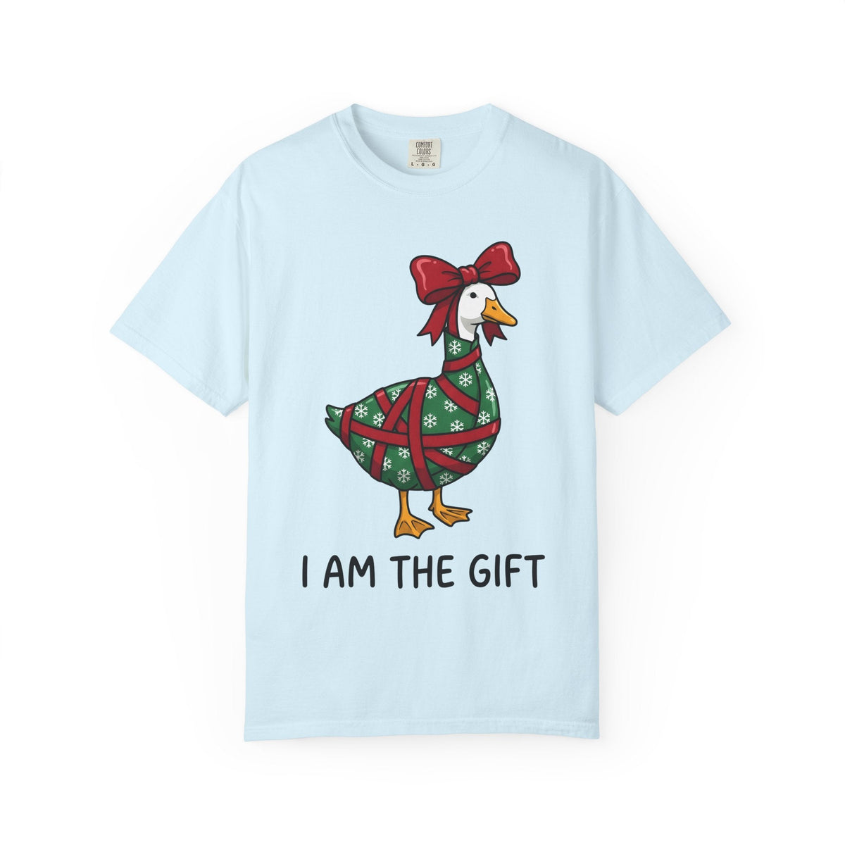 Goose Present Wrap Shirt Christmas Critter Unisex Gift product image 2