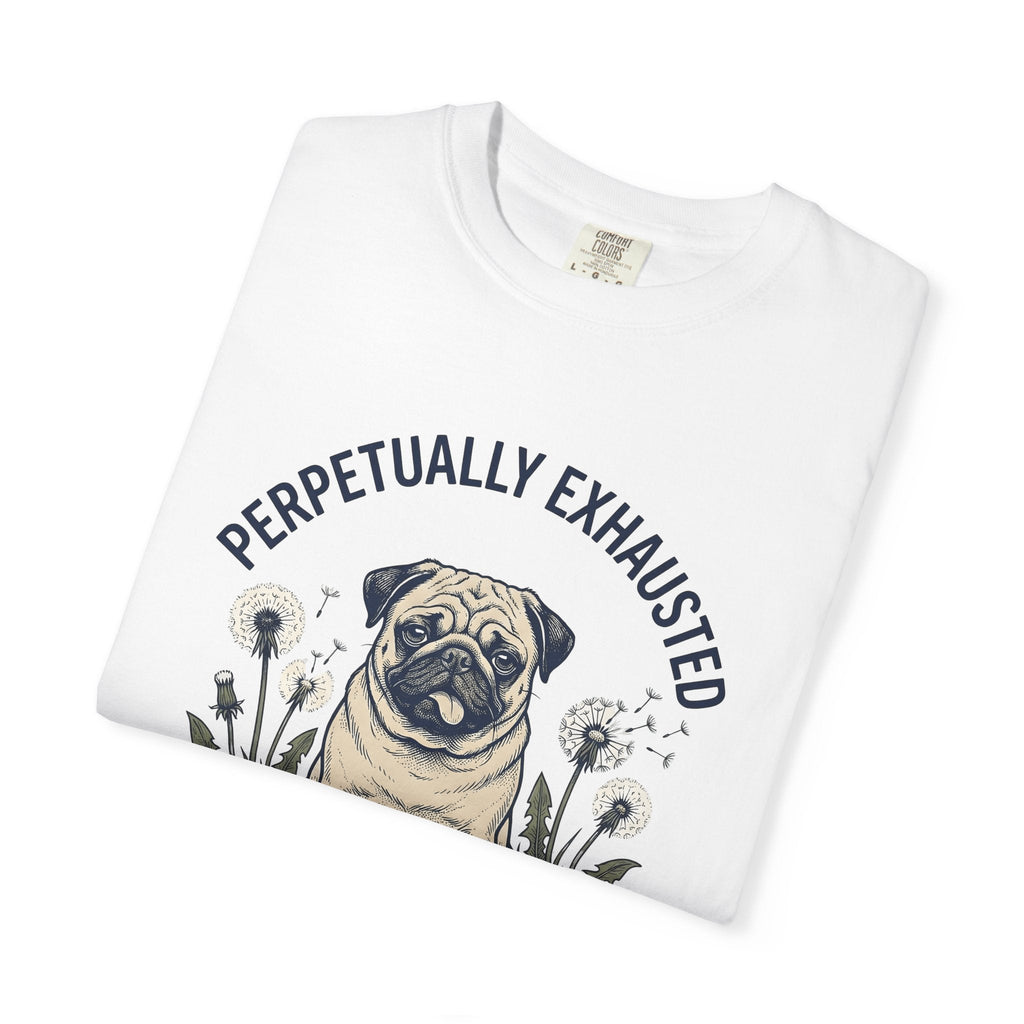 Pug Dog Shirt Humor Unisex Gift Hand Drawn Tee Puggle product image 5