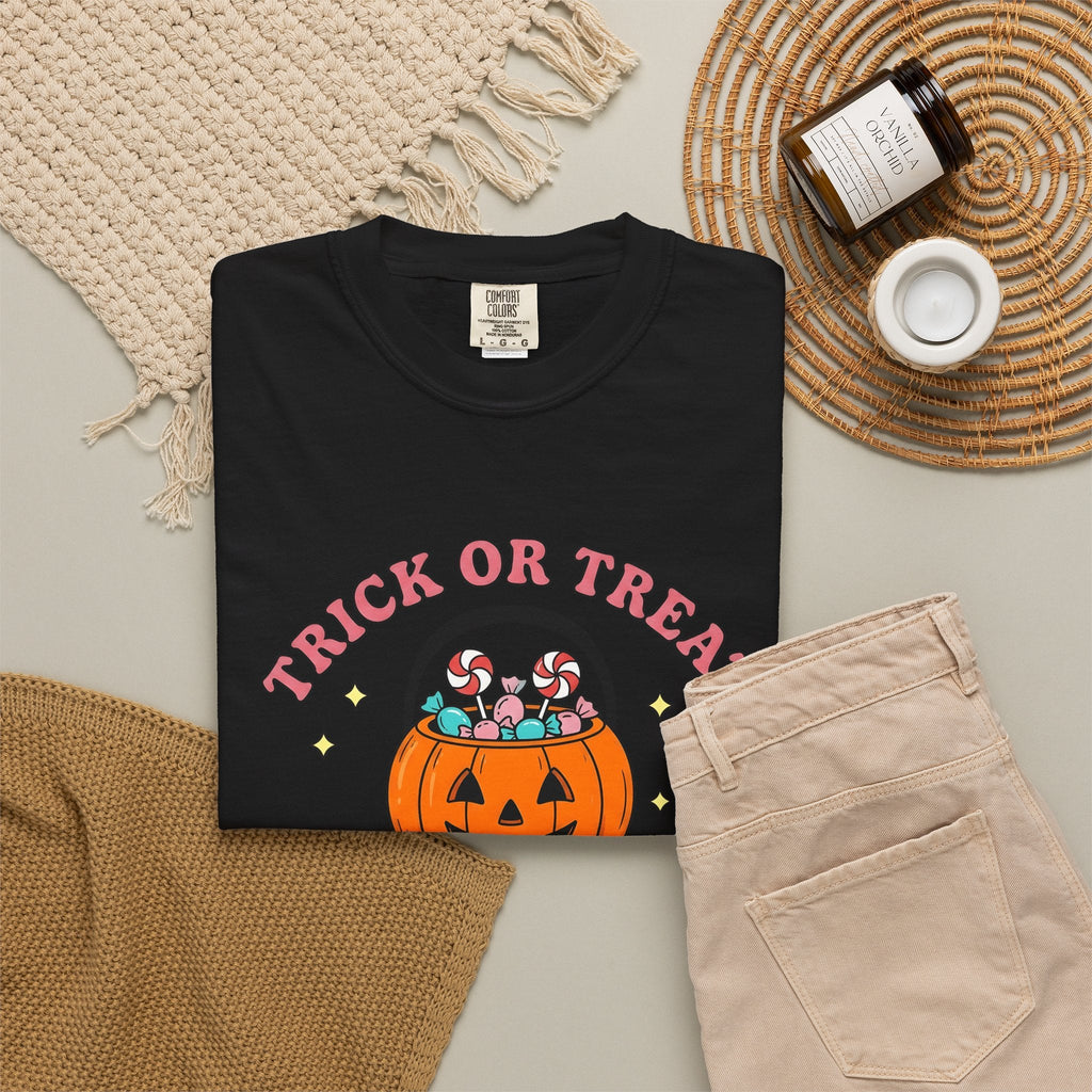 Halloween Candy Bucket Shirt Gathering Unisex Gift Sketch product image 16