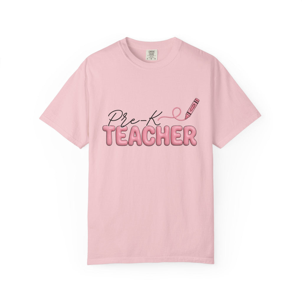 Crayon Illustration Shirt Teacher Education Gift Women Hand product image 3