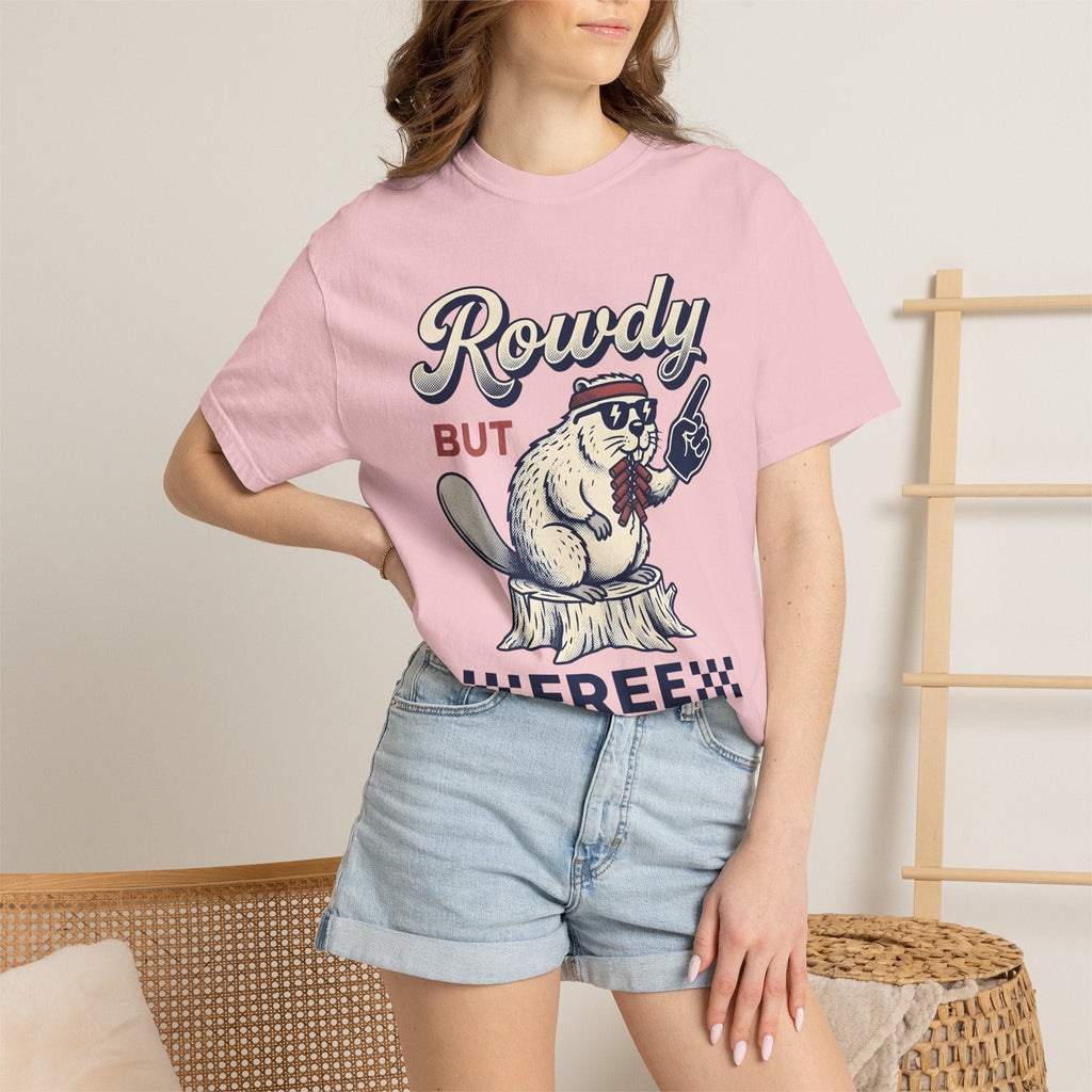 Beaver Illustration Shirt America Independence Unisex Gift product image 12