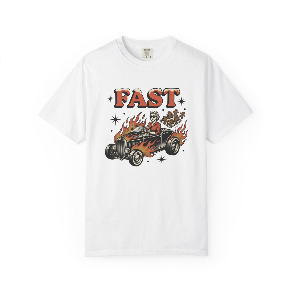 Retro Car Shirt Christmas Transport Unisex Gift Sketch Tee product image 1