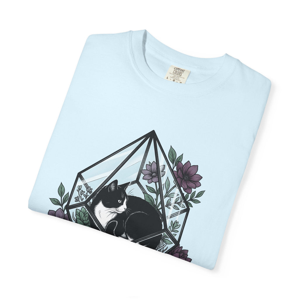 Tuxedo Cat Shirt Plants Unisex Gift Garden Tee Black product image 8