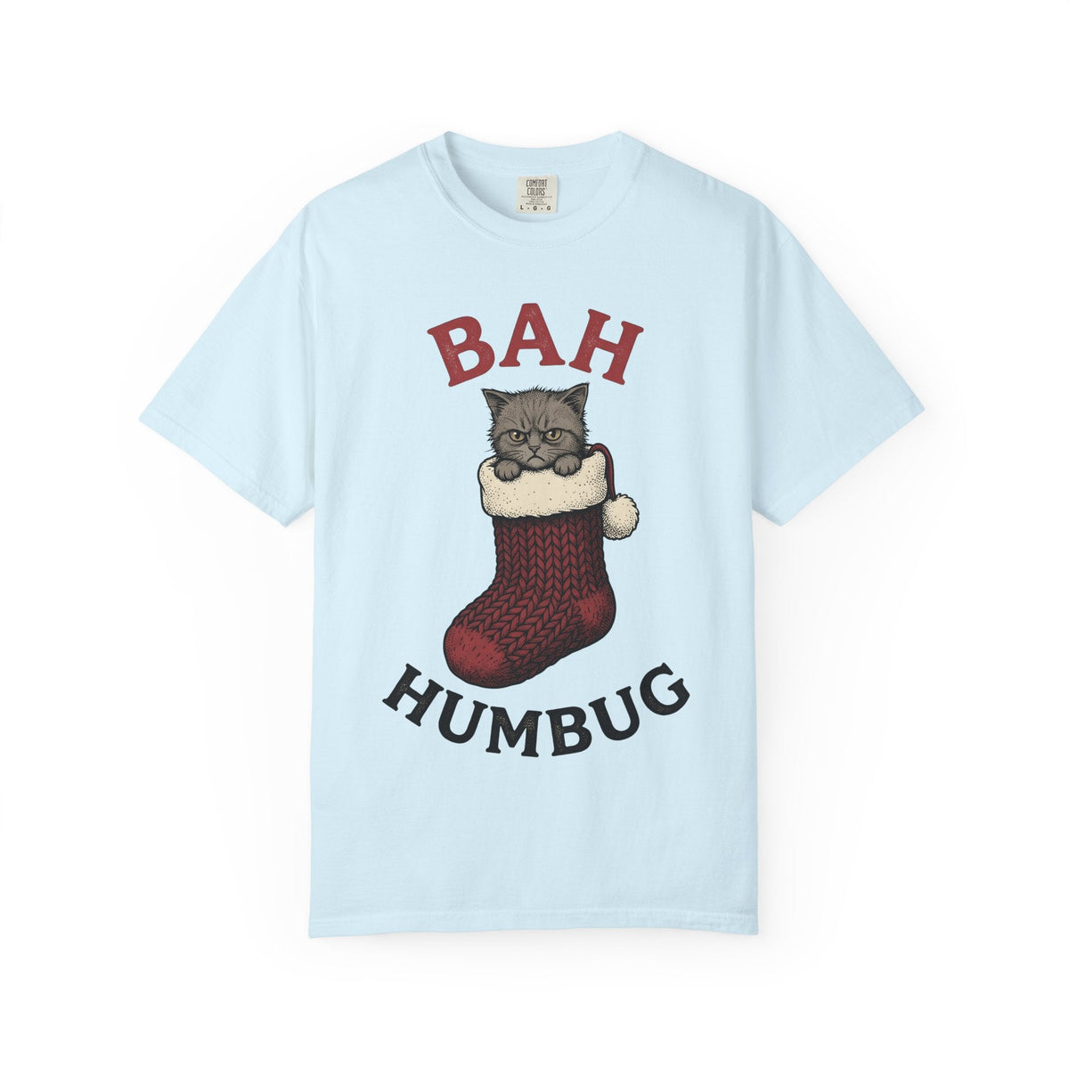 Angry Cat Sock Shirt Cat Festive Unisex Gift Retro Tee Furry Sock T-Shirt Cat