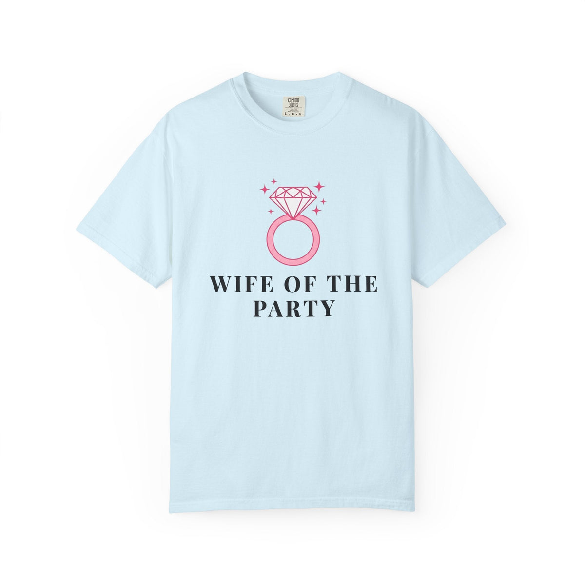 Diamond Ring Shirt Bridal Bachelorette Gift for Women Minimalist Tee Engagement