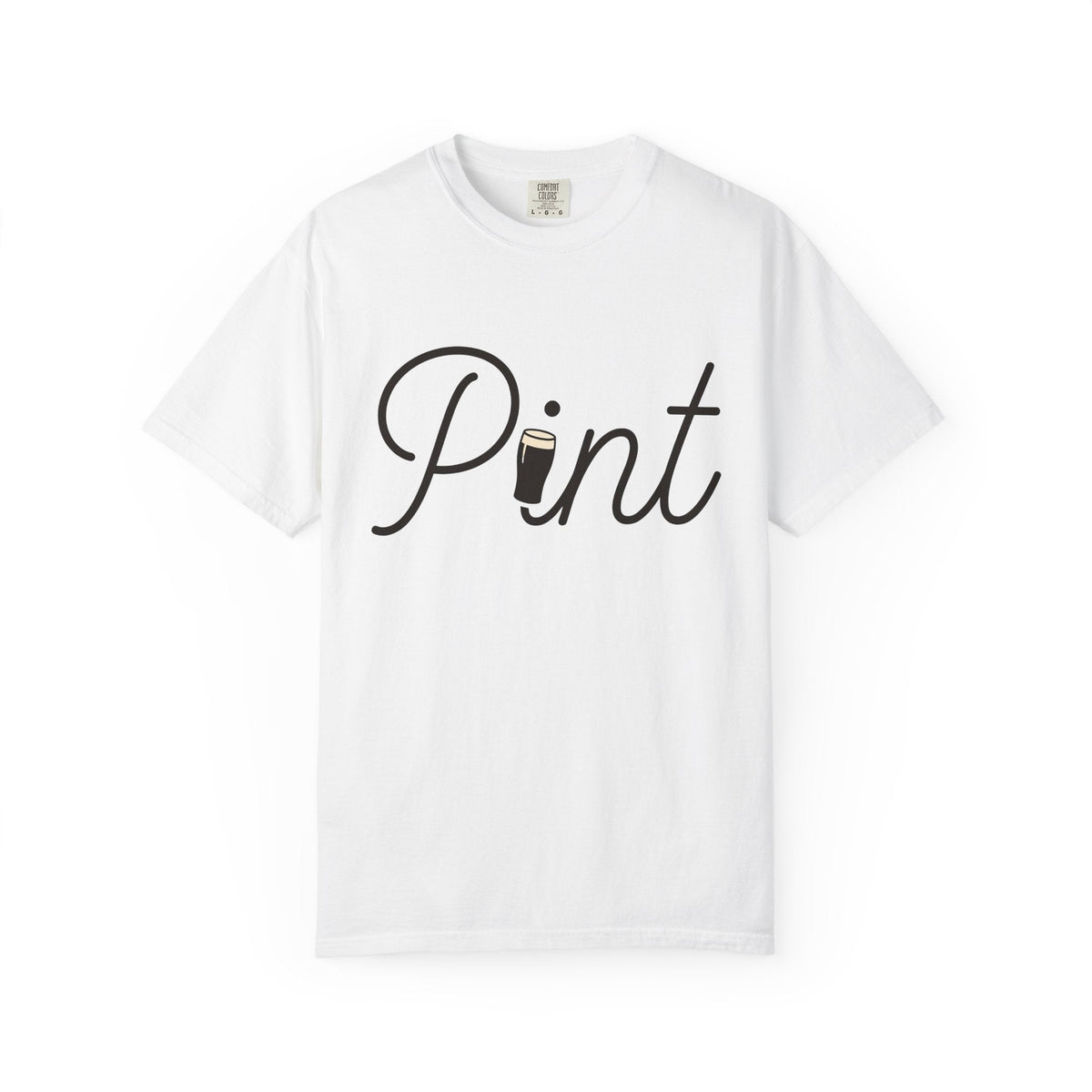 Beer Mug Shirt St Patrick's Day Booze Unisex Gift Flat Tee Pint Glass T-Shirt