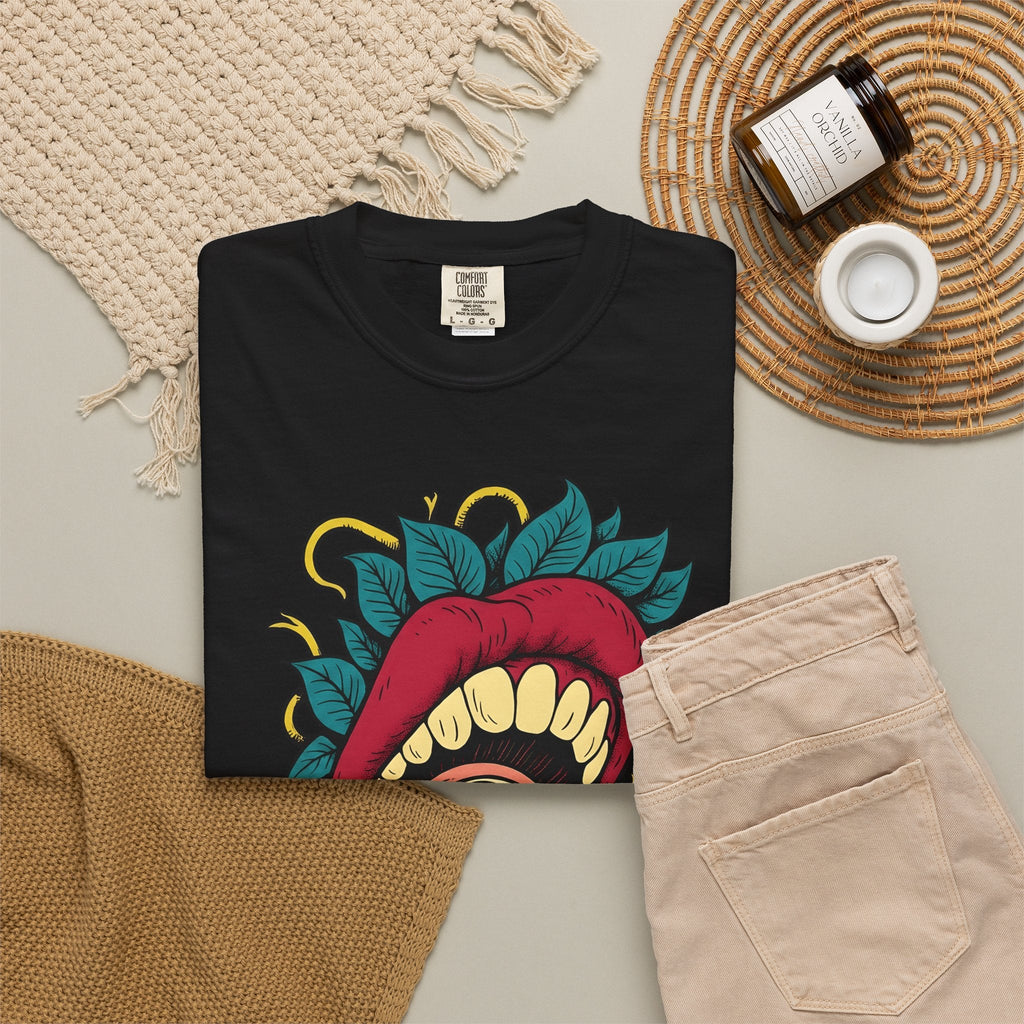 Surreal Mouth Eye Shirt Boho Chic Gothic Gift Women Tattoo product image 16