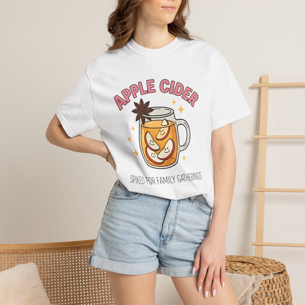 Cider Cup Shirt Holiday Beverage Unisex Gift Comic Tee Mug T-Shirt Christmas Fan